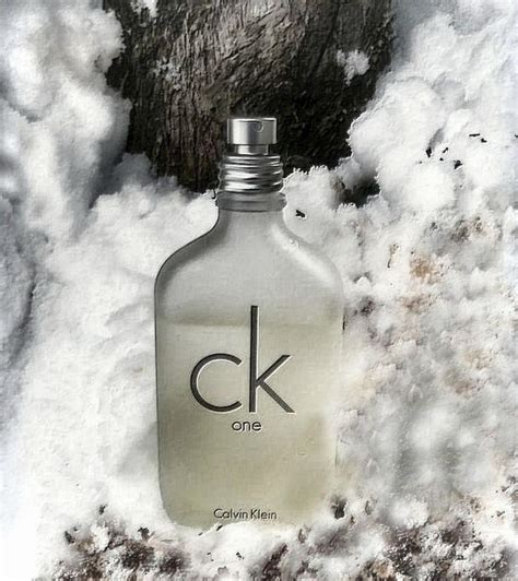 CK One Calvin Klein for women and men .